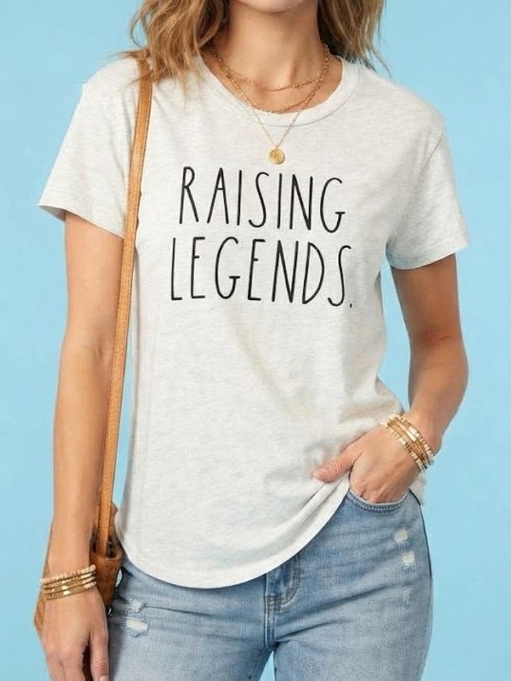 Rae Dunn Raising Legends Graphic Short Sleeve Tee